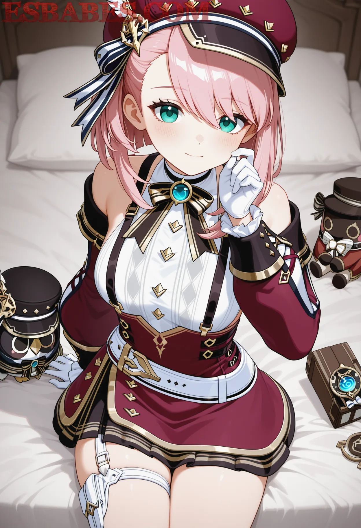 Arte ilustración increíble de Free Anime Anime Edit Funimation Tsundere Yandere generado por IA