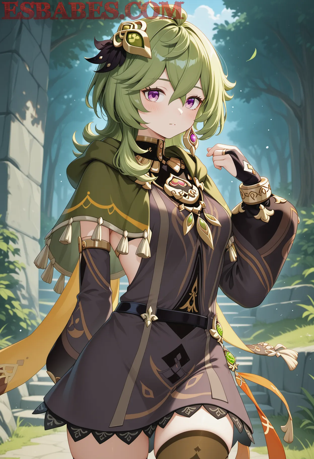 Arte ilustración increíble de Frieren Cowboy Bebop Shonen Anime Dubbed Steins Gate generado por IA