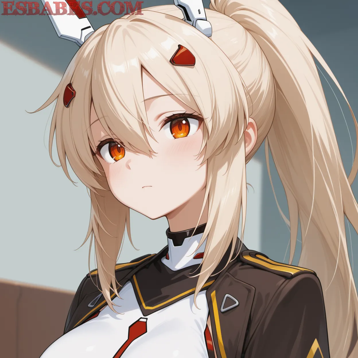 Arte ilustración increíble de Hermosa Ebony generado por IA