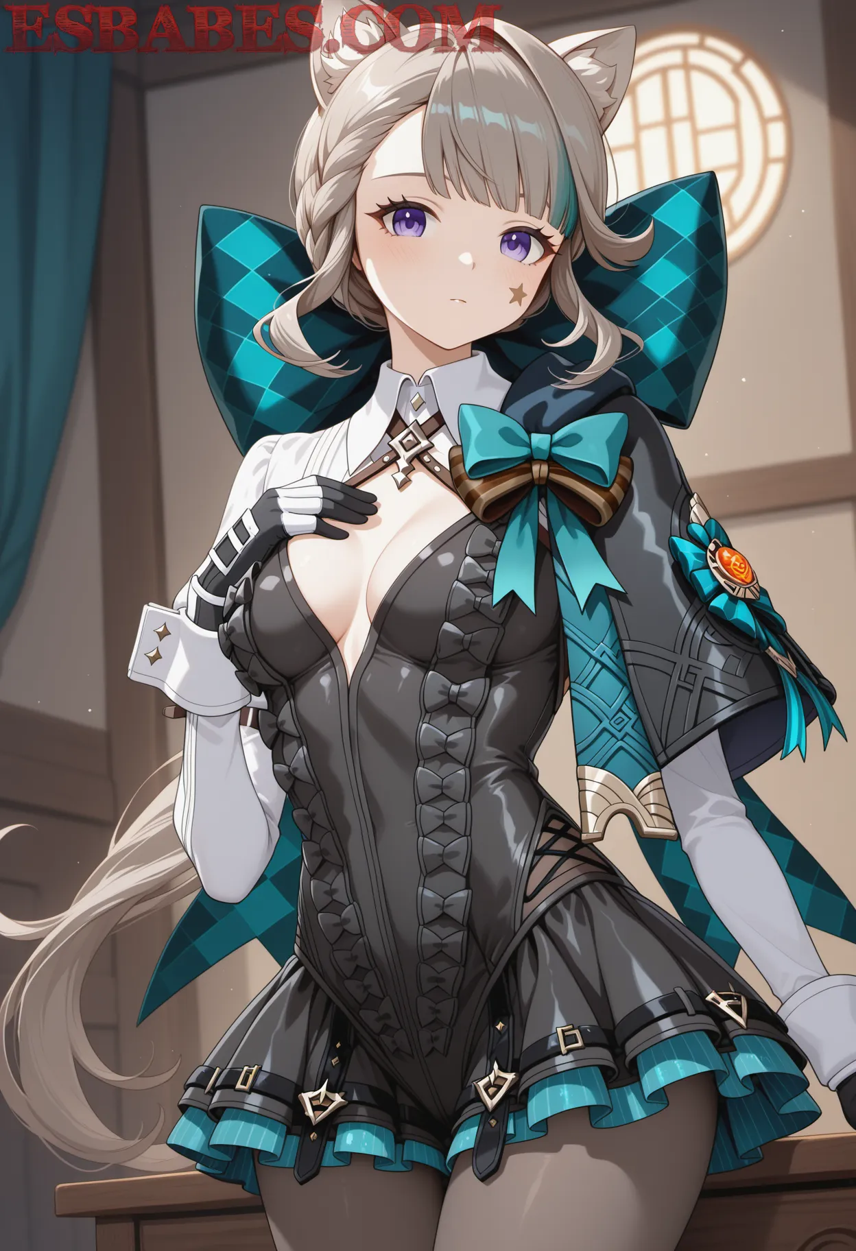 Arte ilustración increíble de Jujutsu Kaisen Anime Edit Oshi No Ko Bishoujo Netorare generado por IA