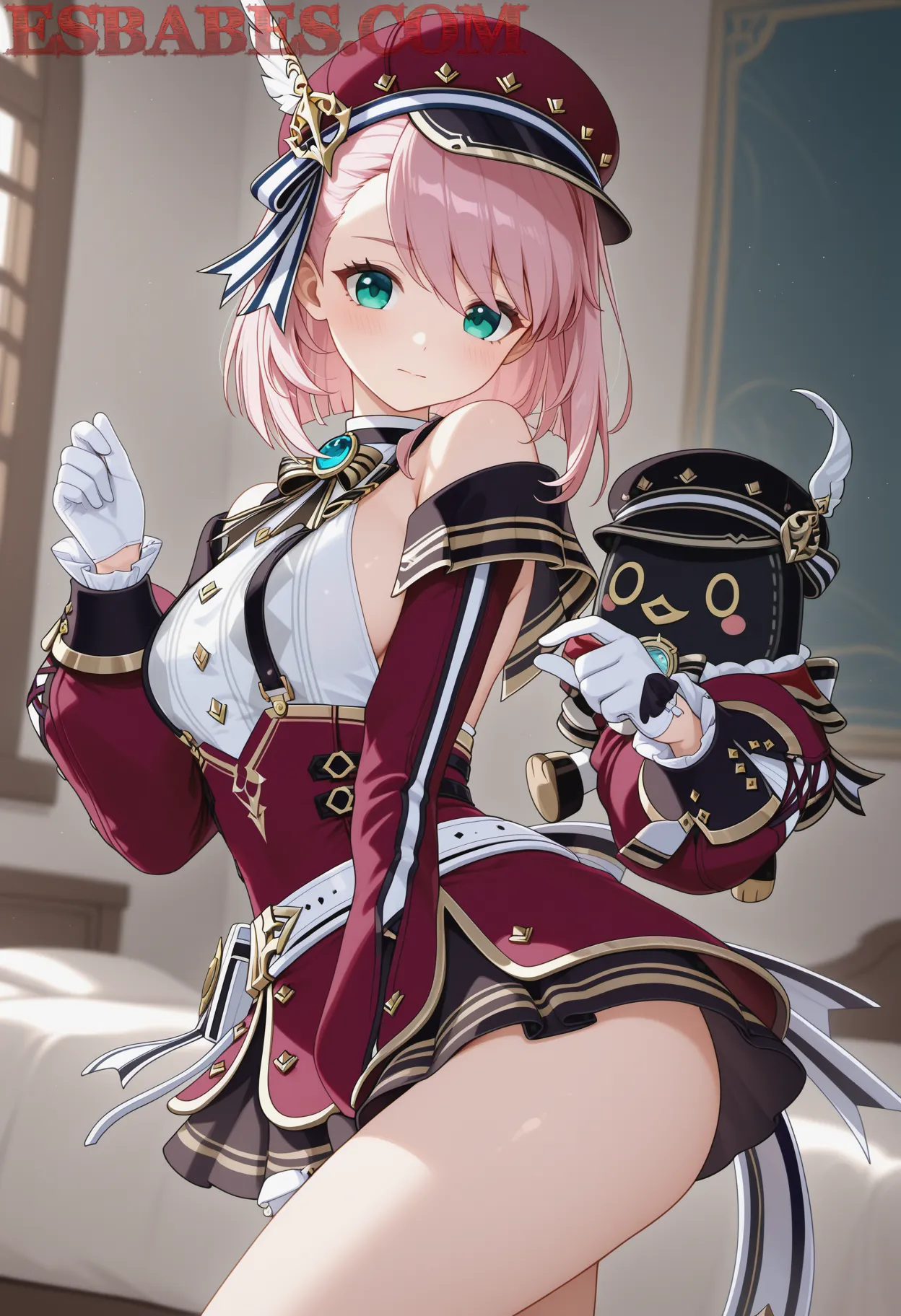 Arte ilustración increíble de Jujutsu Kaisen Anime Online Frieren Seinen Maid generado por IA