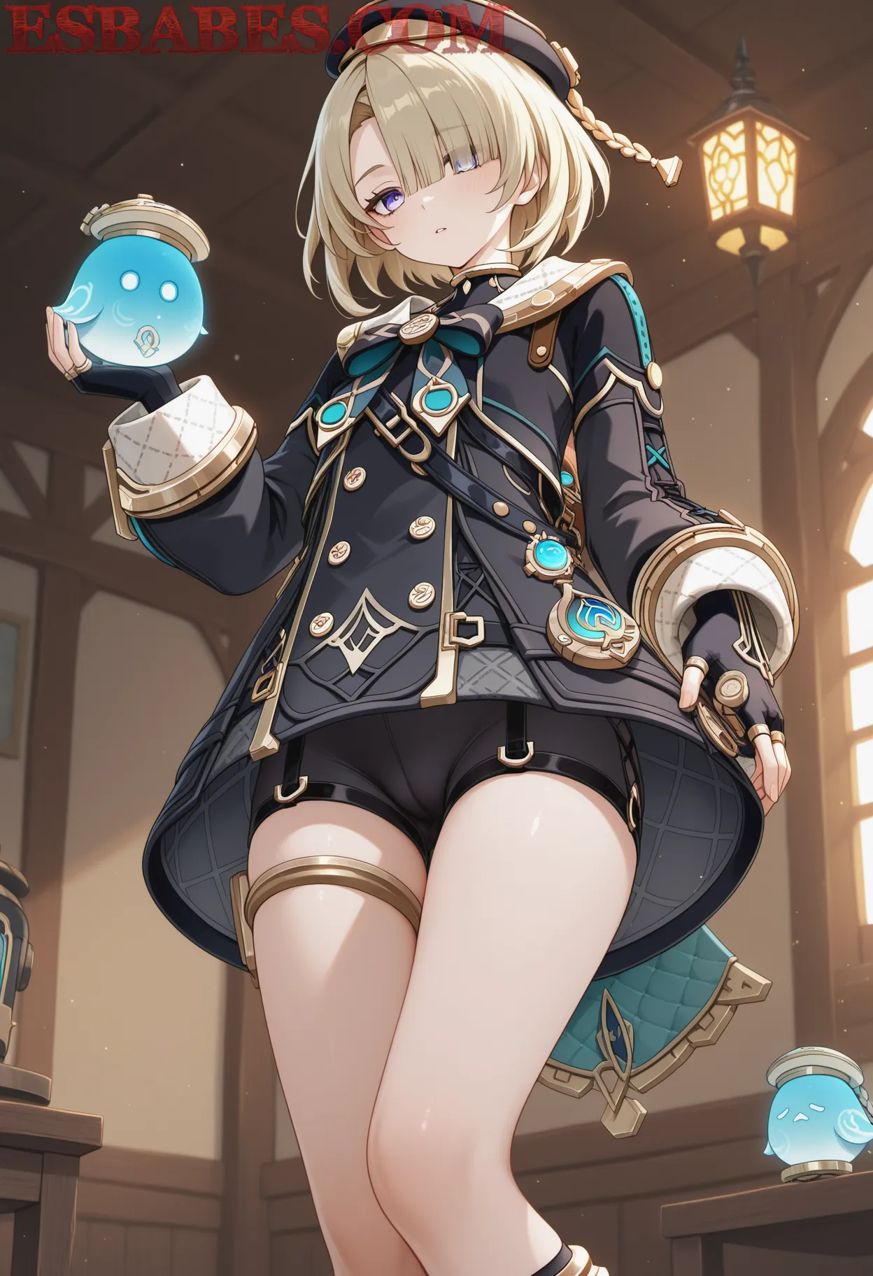 Arte ilustración increíble de Jujutsu Kaisen Anime Season Anime Edit Cowboy Bebop Maid generado por IA