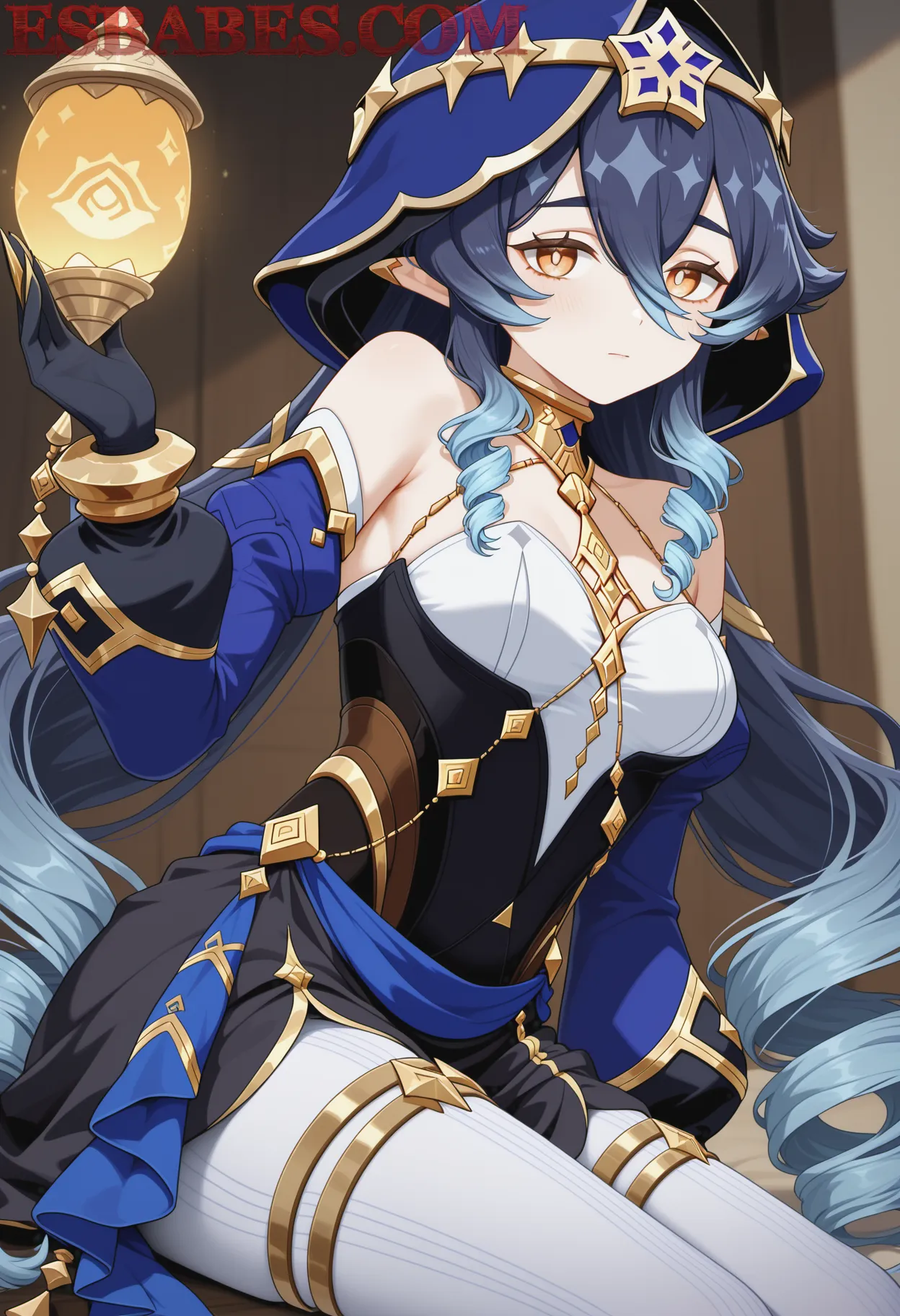 Arte ilustración increíble de Jujutsu Kaisen My Hero Academia Hidive Top Anime Kemonomimi generado por IA