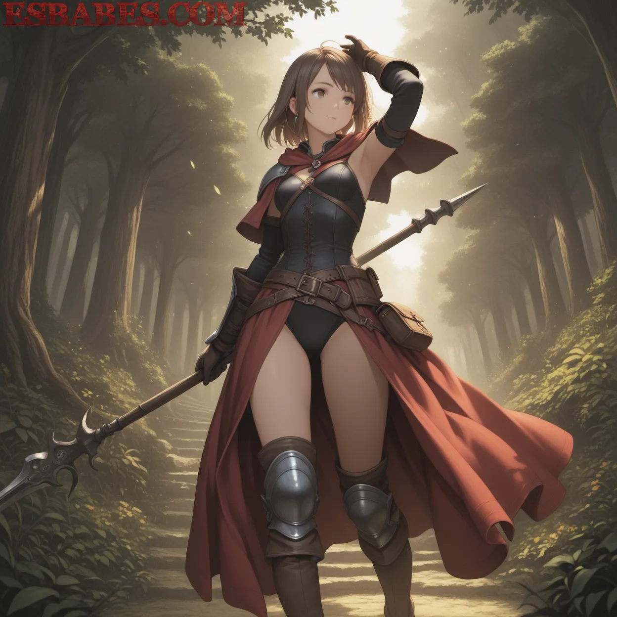 Arte ilustración increíble de Kaiju No 8 Anime Girl Hentai Anime Reviews Anime News generado por IA