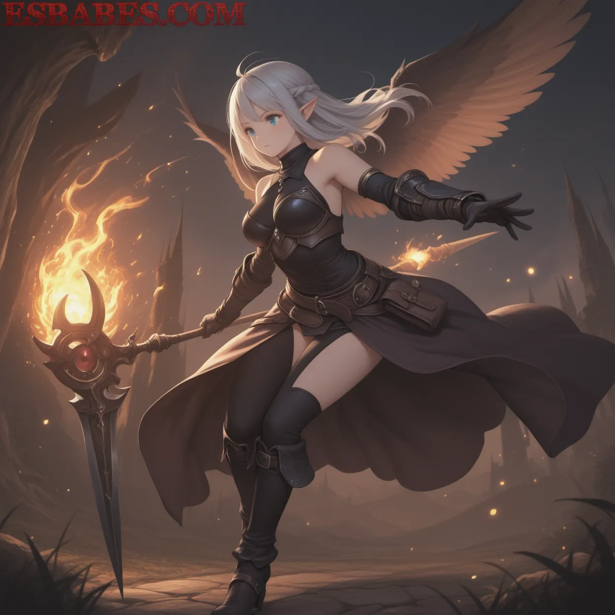 Arte ilustración increíble de Lazarus Gojo Satoru Eren Yeager Anime Reviews Bara generado por IA