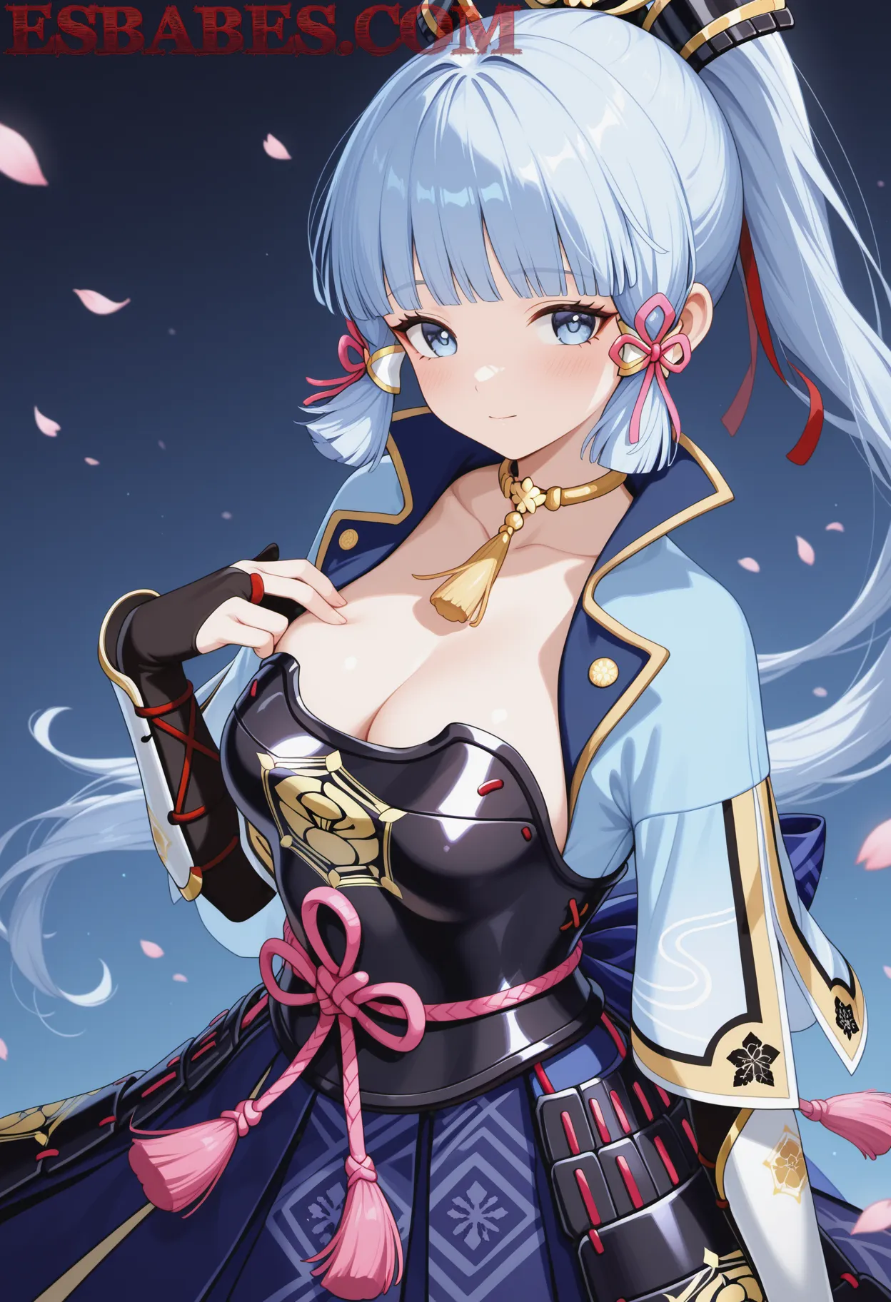 Arte ilustración increíble de Lazarus Shojo Eren Yeager Bishoujo Eroge generado por IA