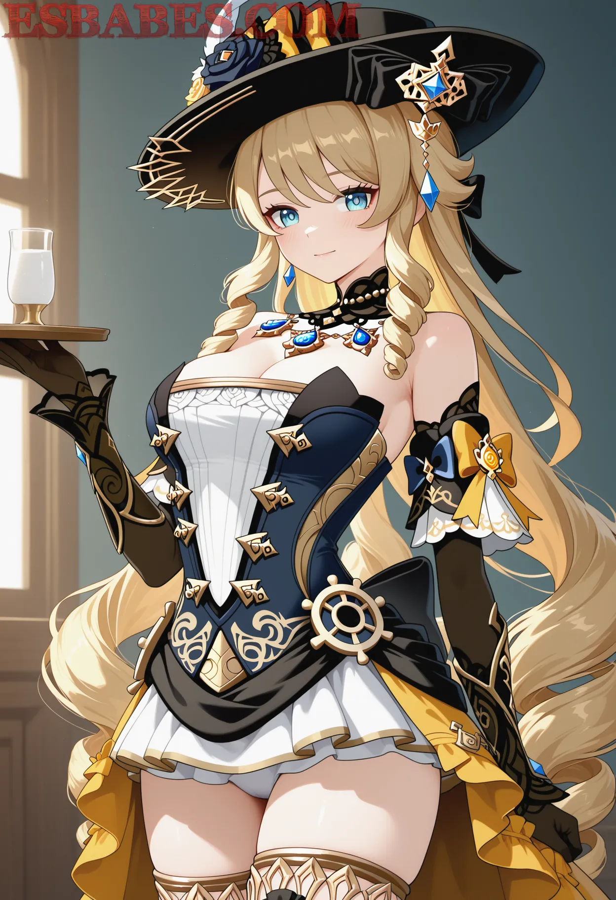 Arte ilustración increíble de Witch Hat Atelier Anime Dubbed Neon Genesis Evangelion Ecchi Shotacon generado por IA