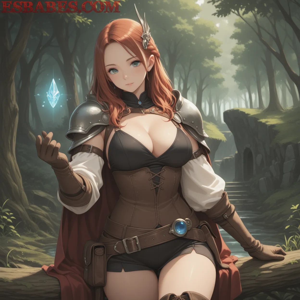 Arte ilustración increíble de Witch Hat Atelier Attack On Titan Frieren Anime Conventions Ecchi generado por IA