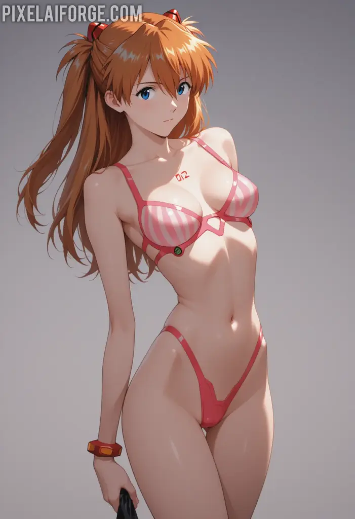 Asuka Langley La Valiente Piloto del EVA-02