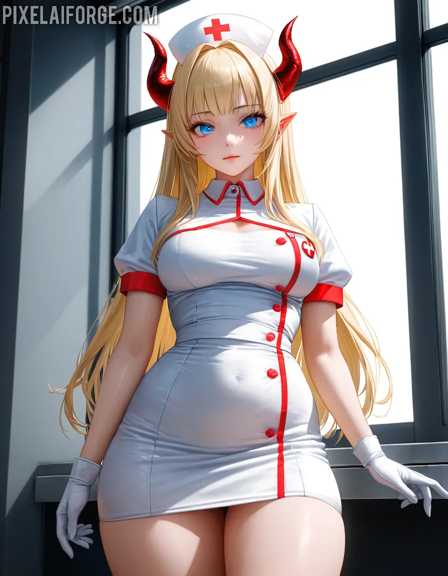 La enfermera anime de Demon Stailer