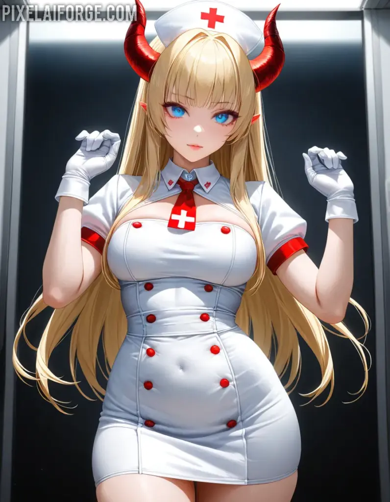 La enfermera anime de Demon Stailer