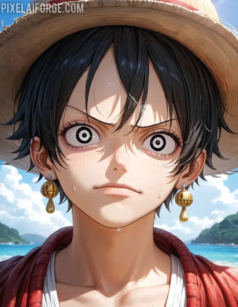 Monkey D. Luffy Una Visita en Málaga