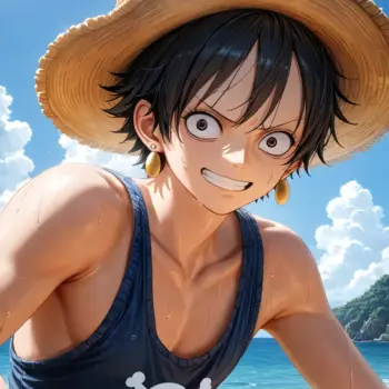 Monkey D. Luffy: Una Visita en Málaga Monkey D. Luffy Una Visita en Málaga