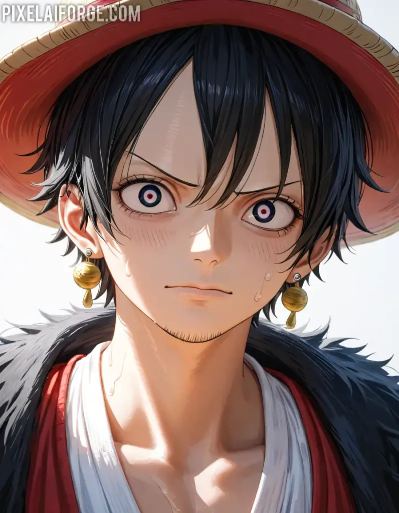Monkey D. Luffy Una Visita en Málaga