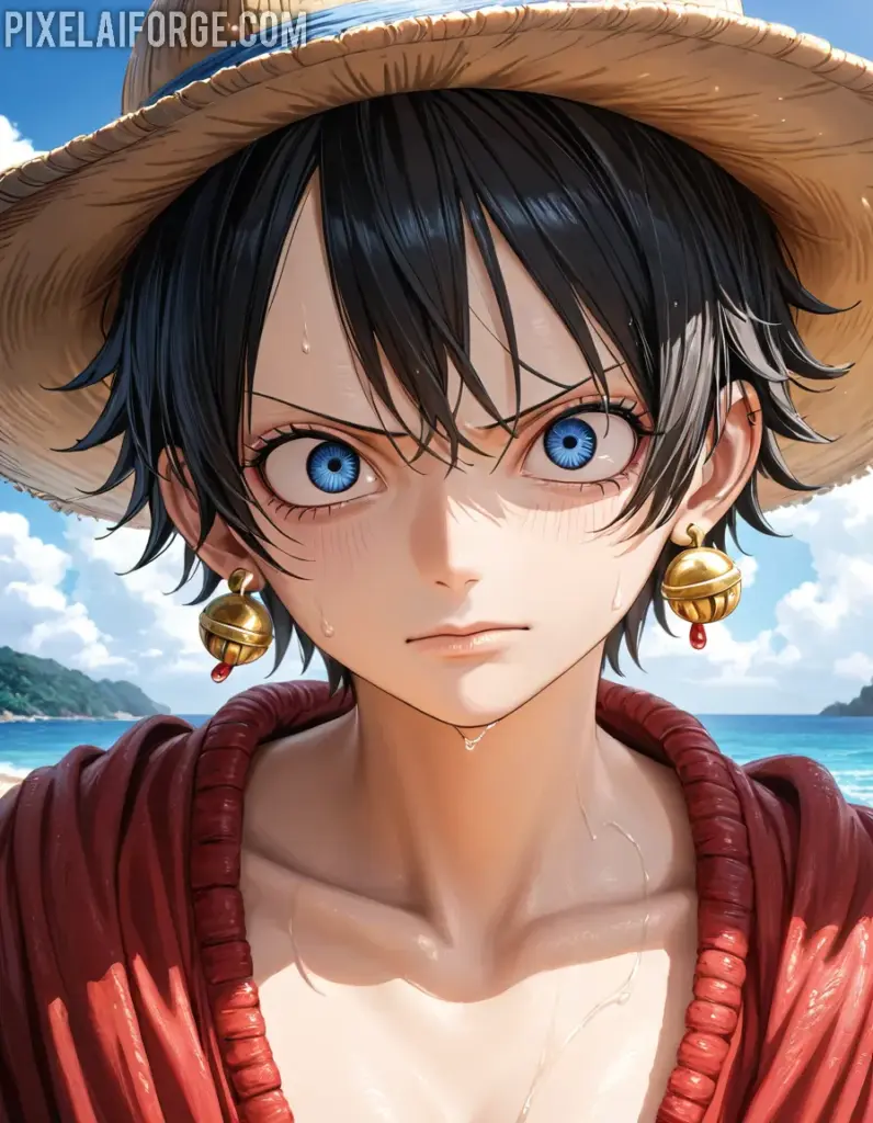 Monkey D. Luffy Una Visita en Málaga