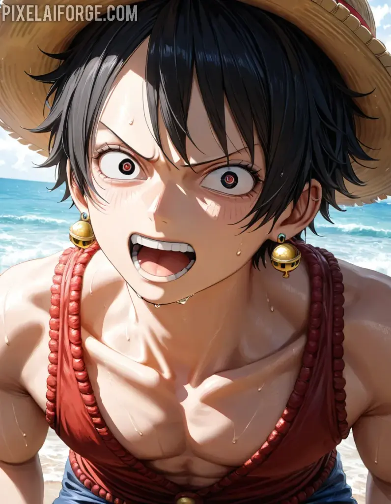 Monkey D. Luffy Una Visita en Málaga