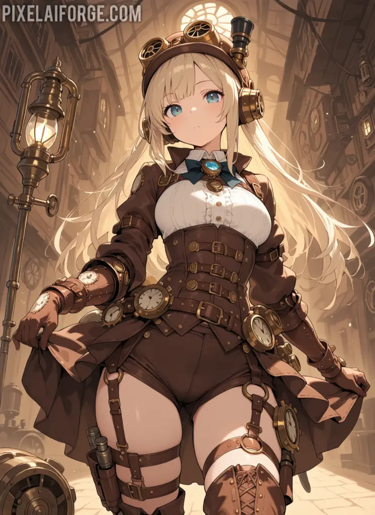 Cómo crear arte anime steampunk con IA – Guía paso a paso y herramientas recomendadas