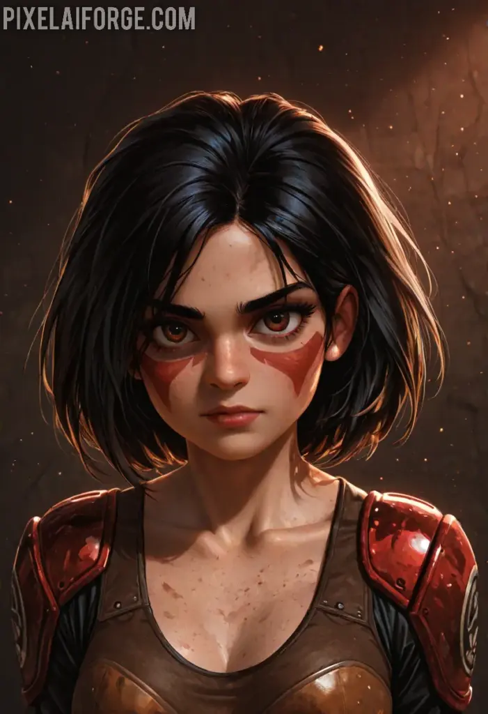Imágenes Anime de Guerreras Cyborg Creadas con IA: Futurismo y Acción