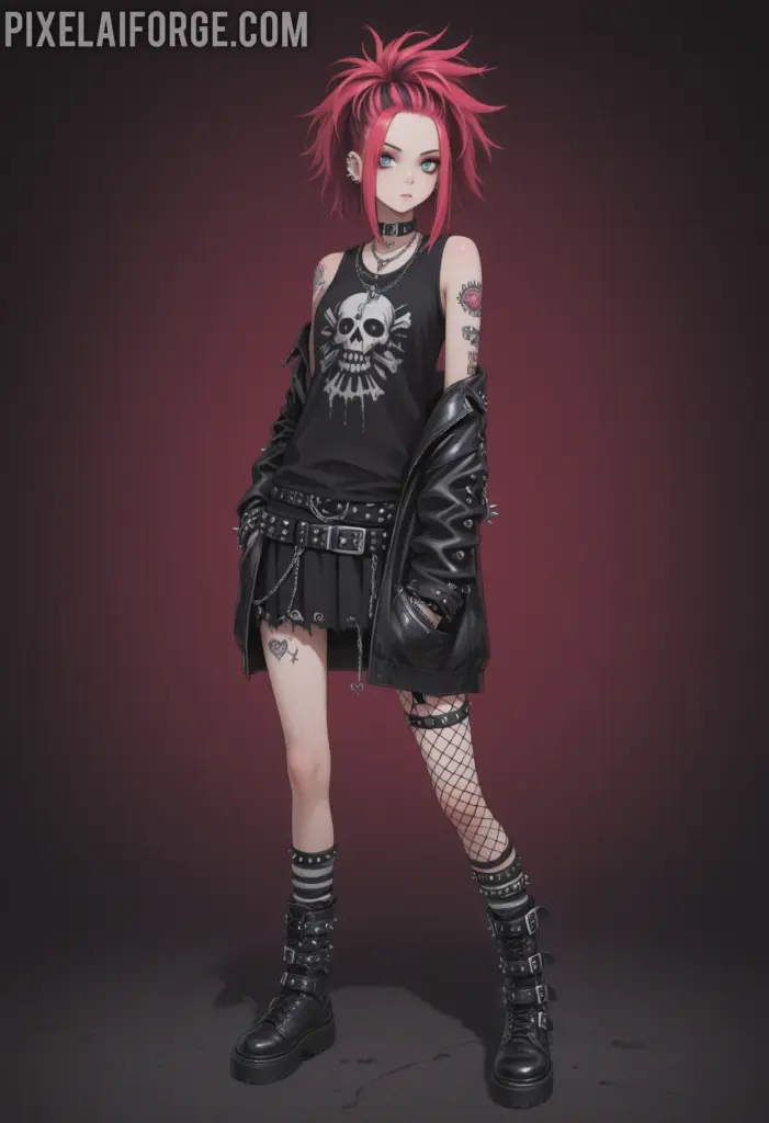 Punk Anime: Personajes Icónicos y Estética que Revoluciona el Género