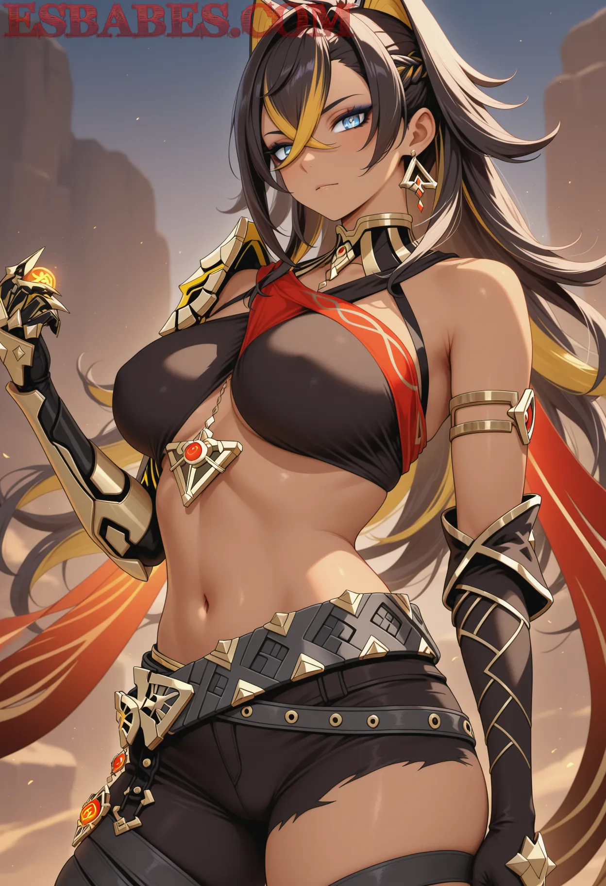 Arte ilustración increíble de Aki Toyosaki Eventos Fans Japon 2025 generado por IA