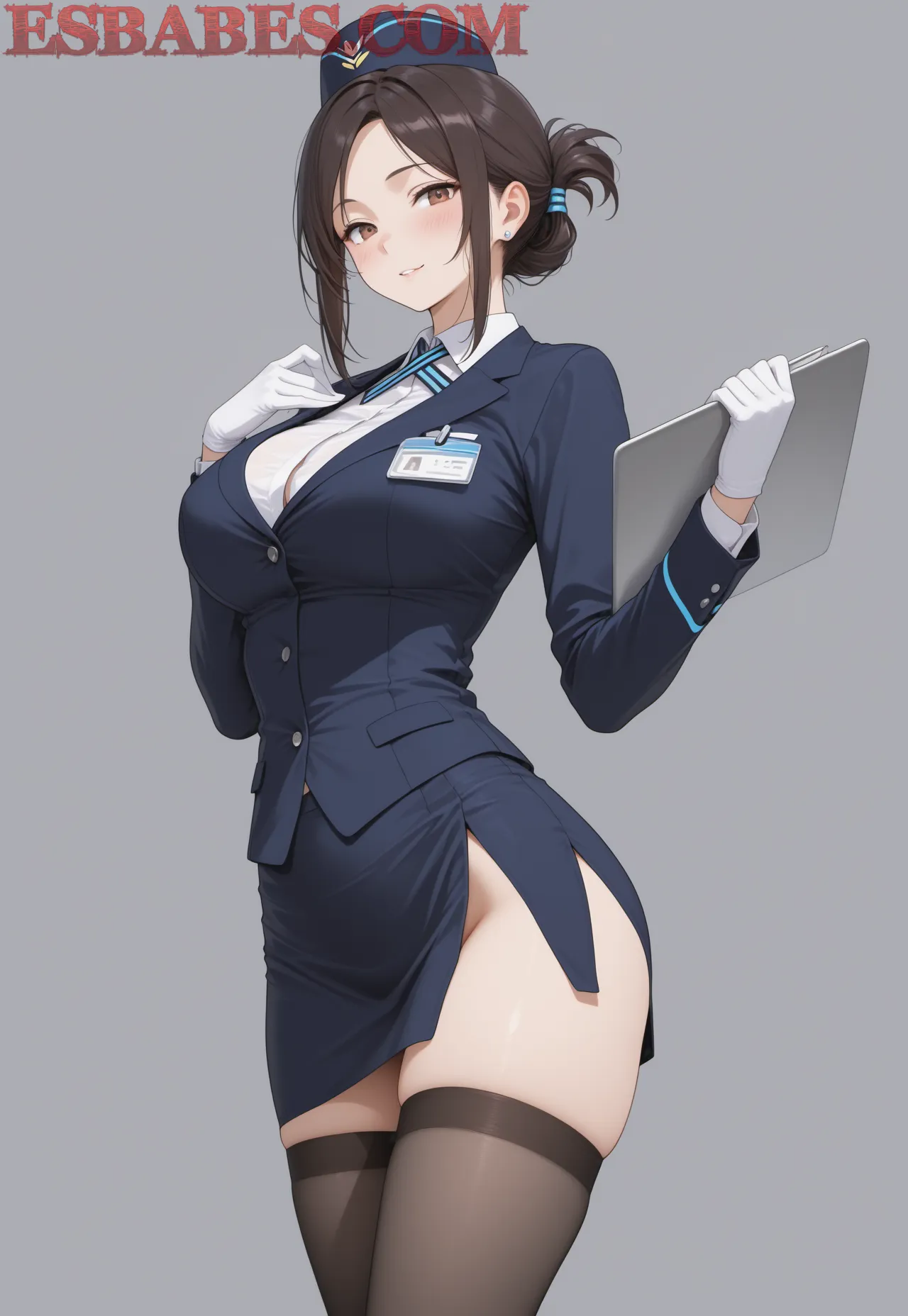 Arte ilustración increíble de Biografia Maaya Uchida Cantante Seiyuu generado por IA