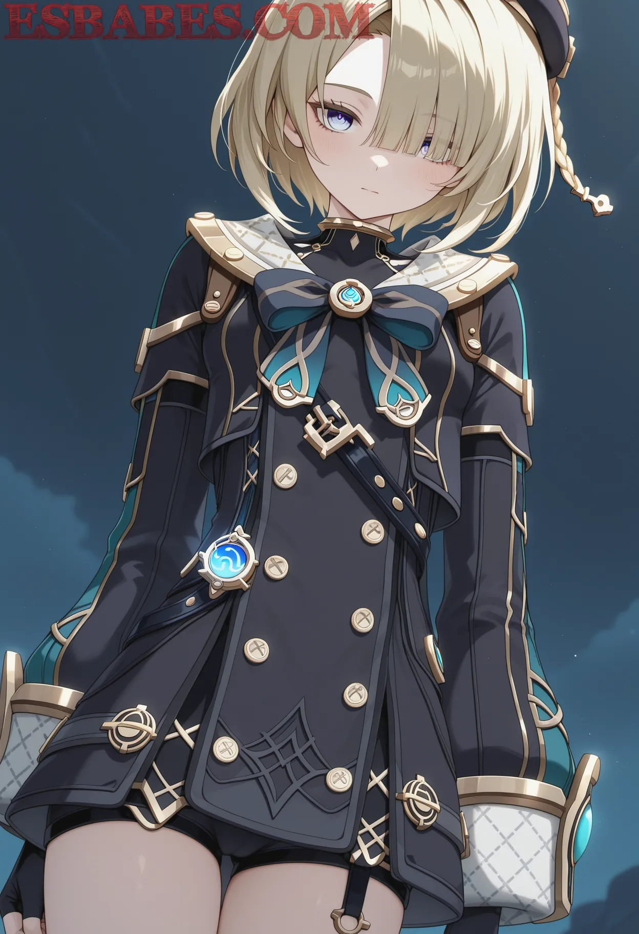 Arte ilustración increíble de Impacto Aya Hirano Cultura Harui Anime generado por IA