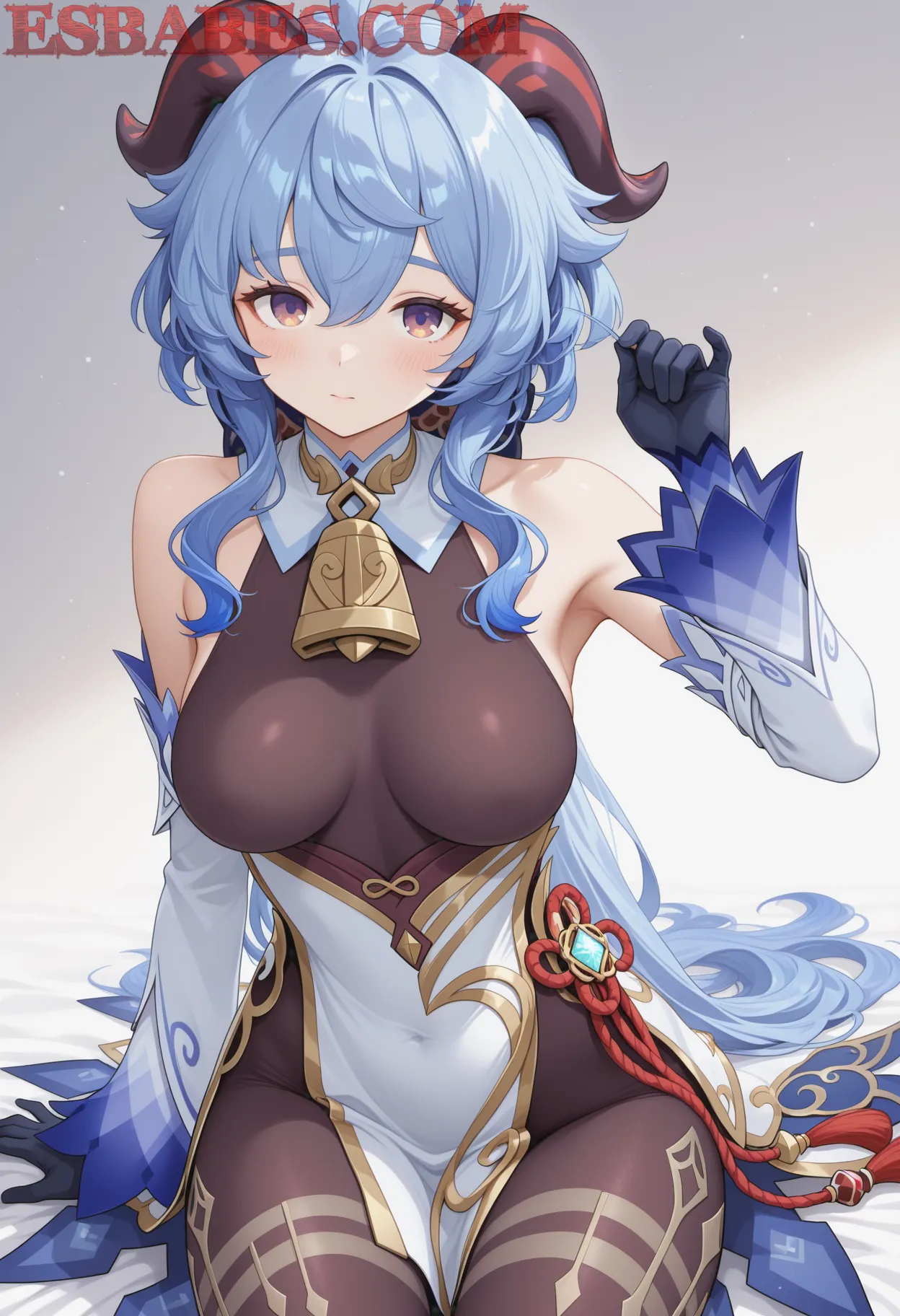 Arte ilustración increíble de Maaya Sakamoto Influencia Ost Anime generado por IA