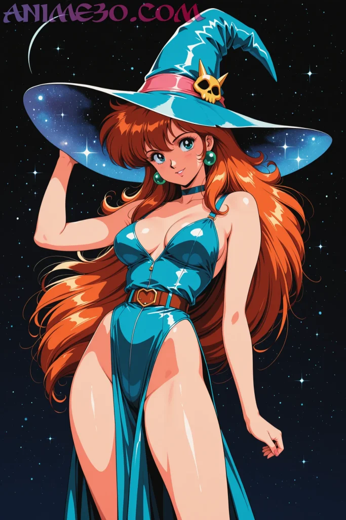 Arte Anime Halloween Brujas y Fantasmas en Ilustraciones Espeluznan