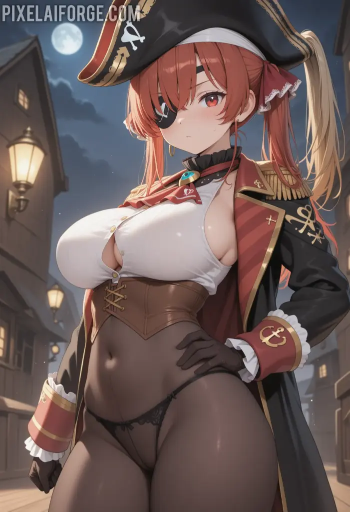 ilustración estilo anime generada por IA