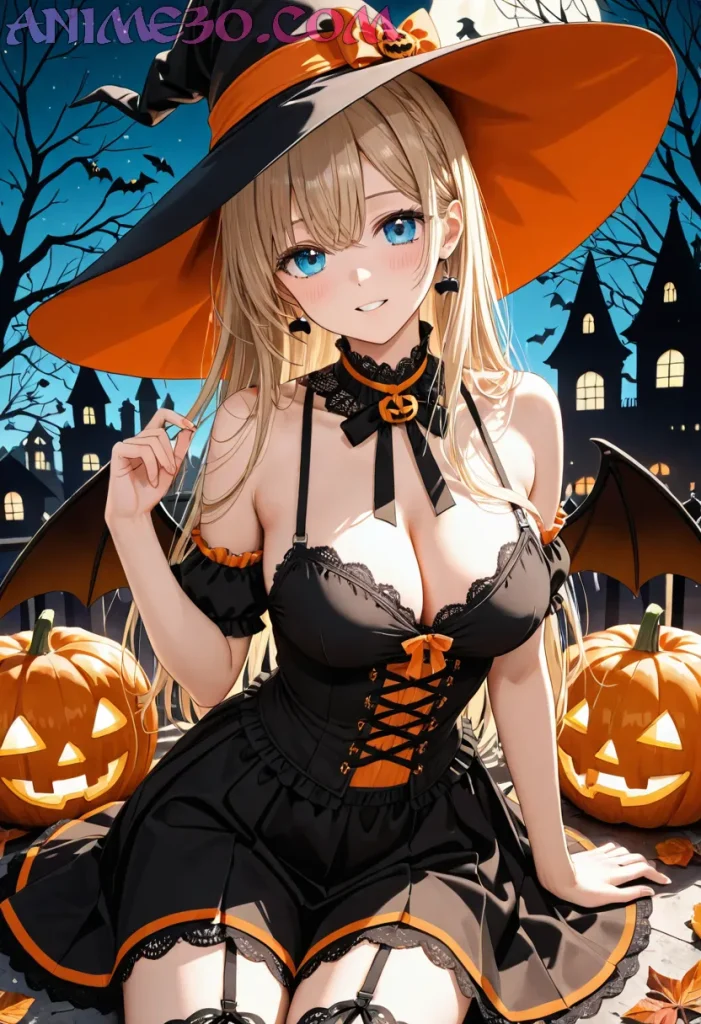 Imágenes de anime Halloween kawaii ideas adorables para celebrar con estilo