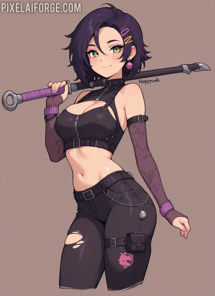 Punk historia y curiosidades: el legado rebelde y su influencia en chicas anime IA