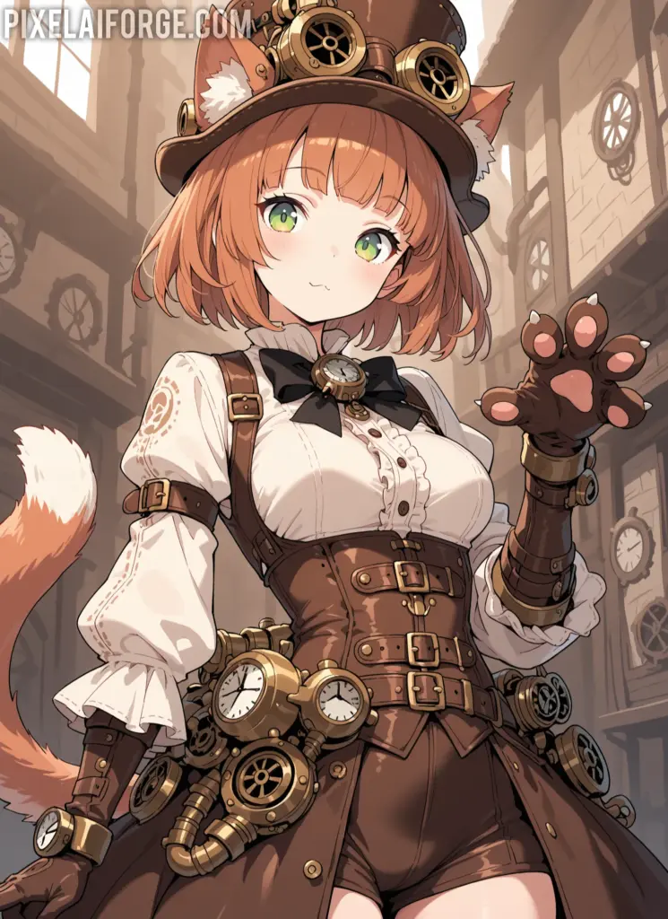 Steampunk historia y curiosidades Imágenes creadas con IA 2025