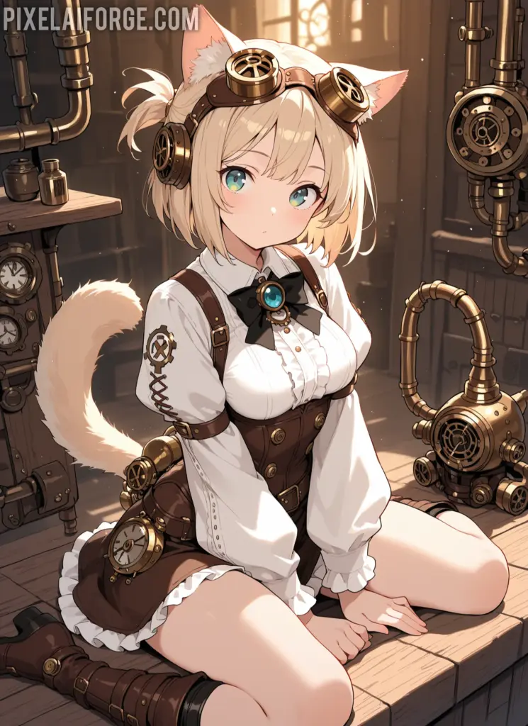Steampunk historia y curiosidades Imágenes creadas con IA 2025