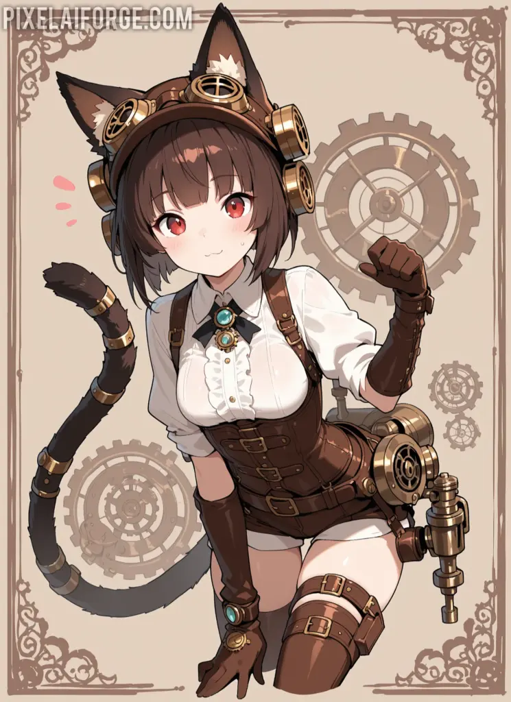 Steampunk historia y curiosidades Imágenes creadas con IA 2025