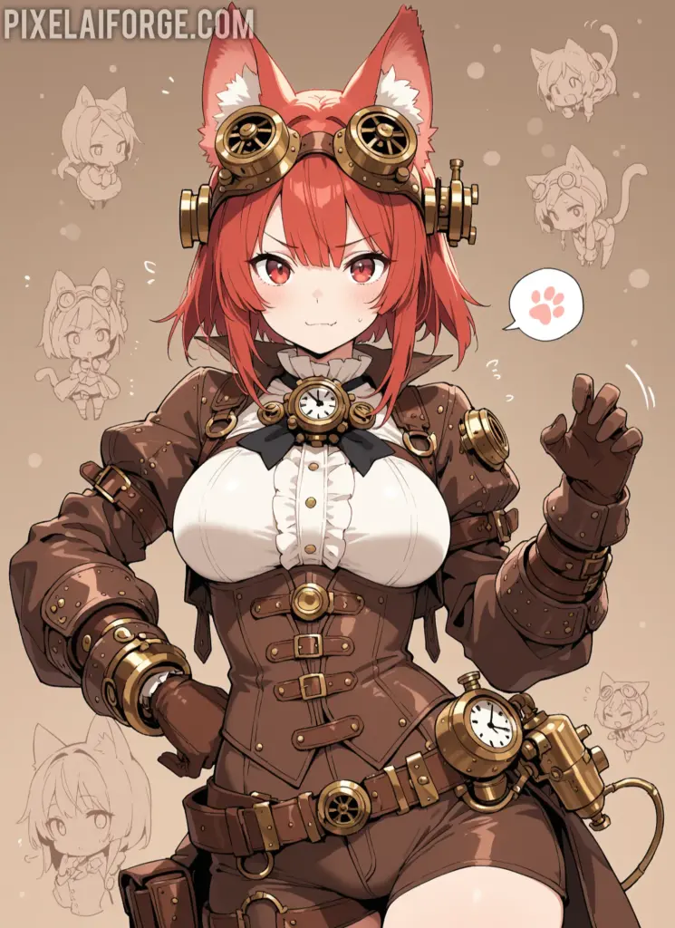 Steampunk historia y curiosidades Imágenes creadas con IA 2025