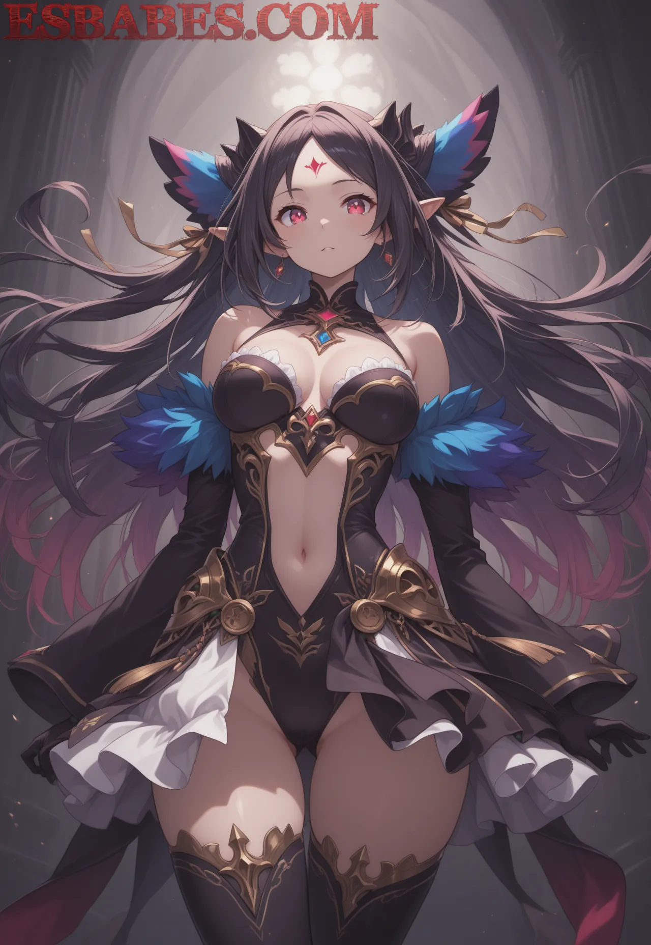 Arte ilustración increíble de Chicas Sexy De Pelo Corto generado por IA