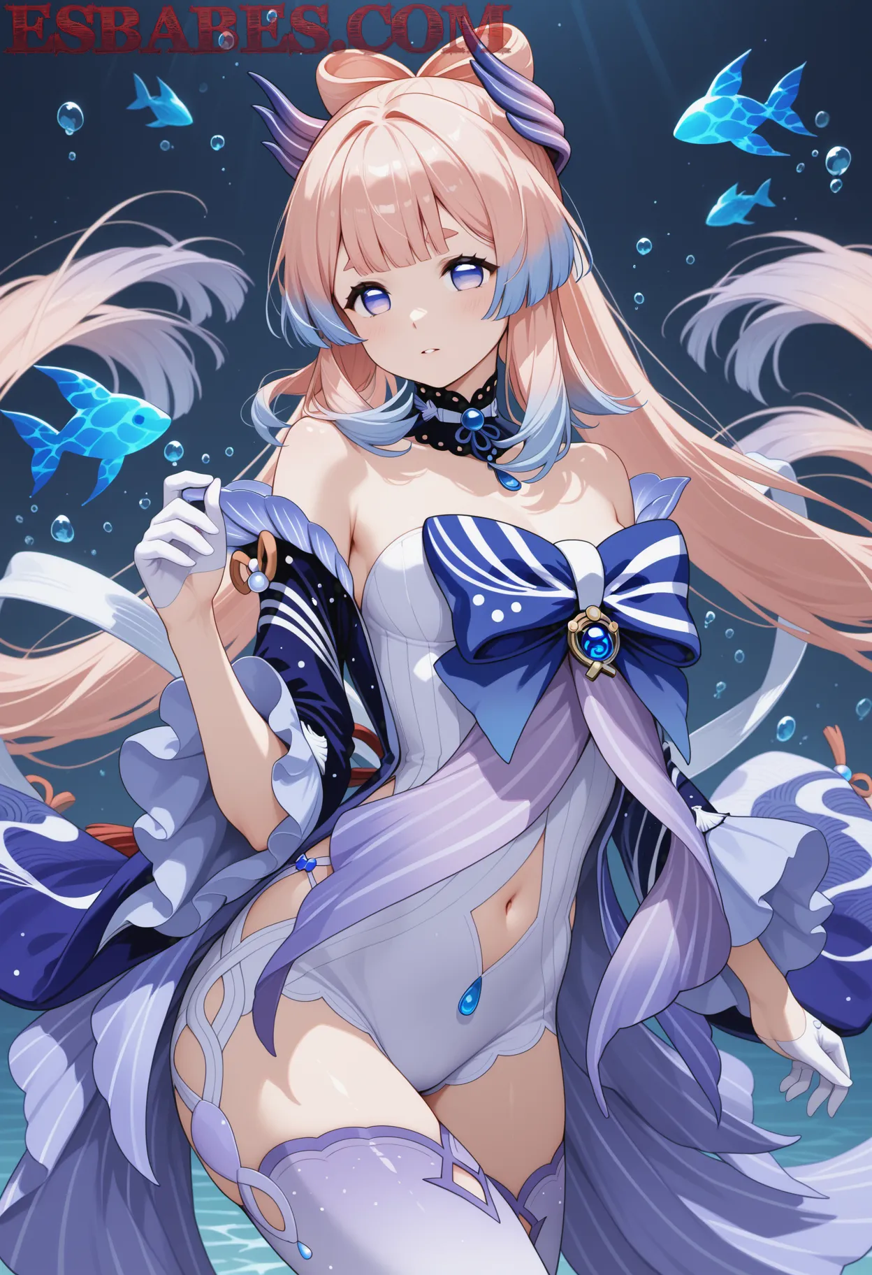 Arte ilustración increíble de Latina Bella Y Delgada Desnuda Para Esbabes generado por IA