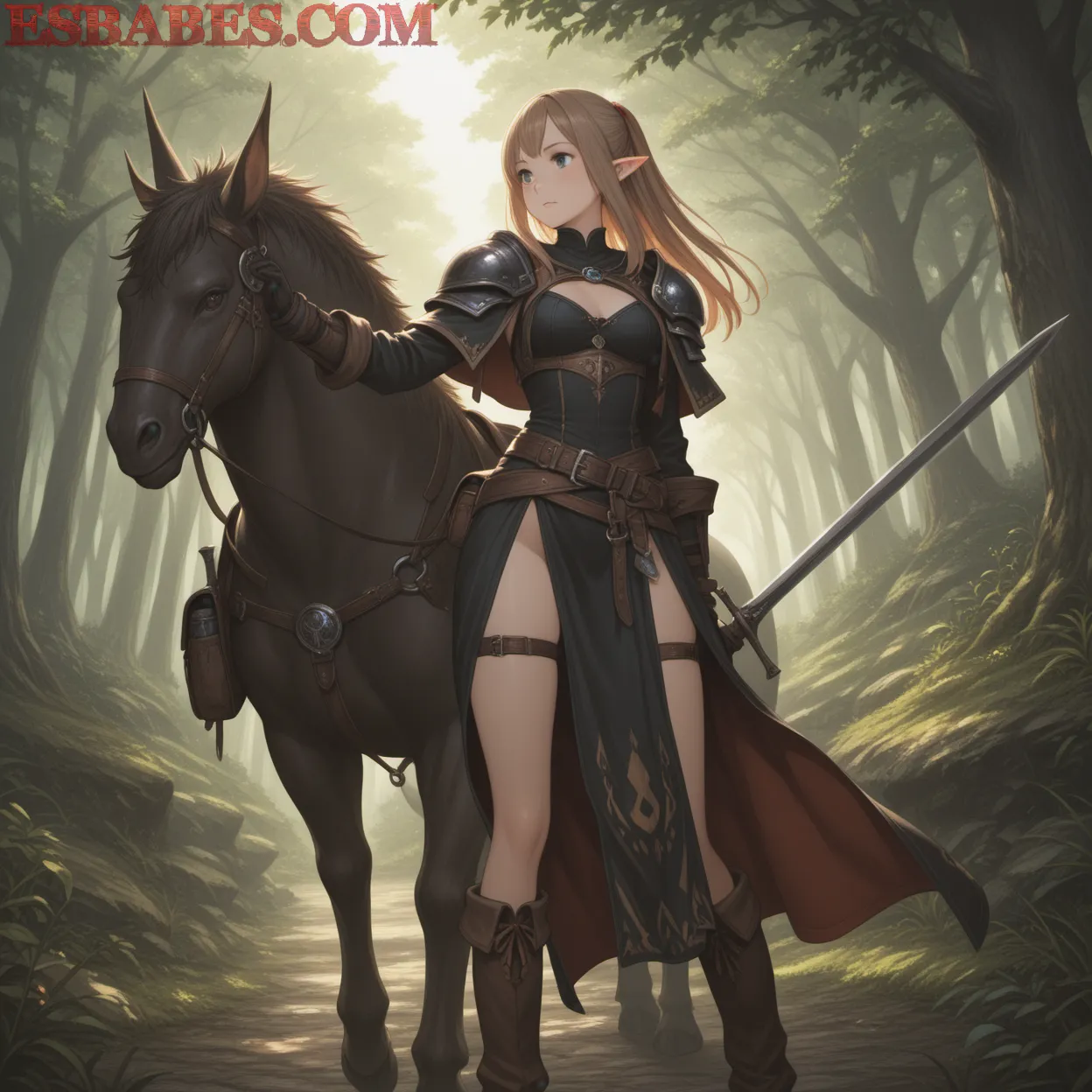 Arte ilustración increíble de Sunita Bhabhi New Year Gift 2018 generado por IA