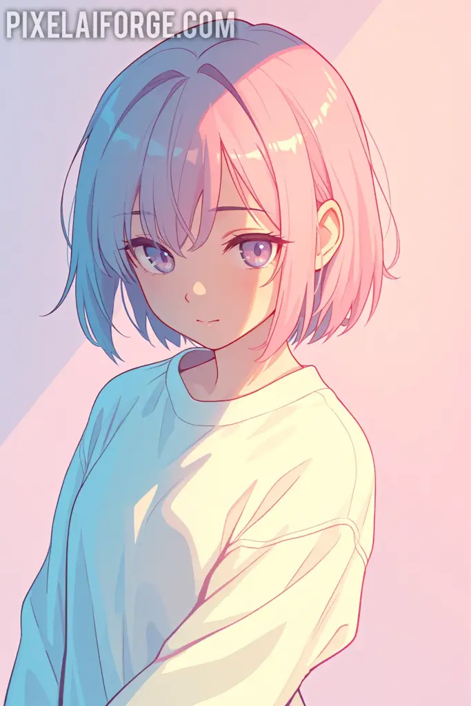 Cómo crear chicas estilo minimalista anime con Stable Diffusion y LoRA