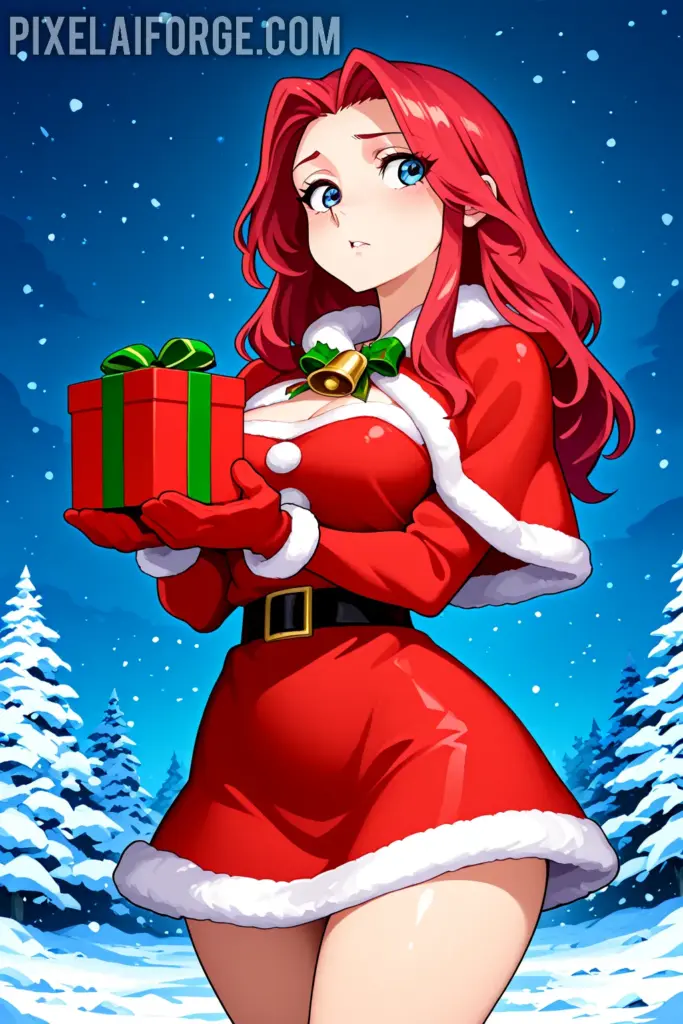 Cómo crear imágenes anime de Mamá Noel con Stable Diffusion paso a paso