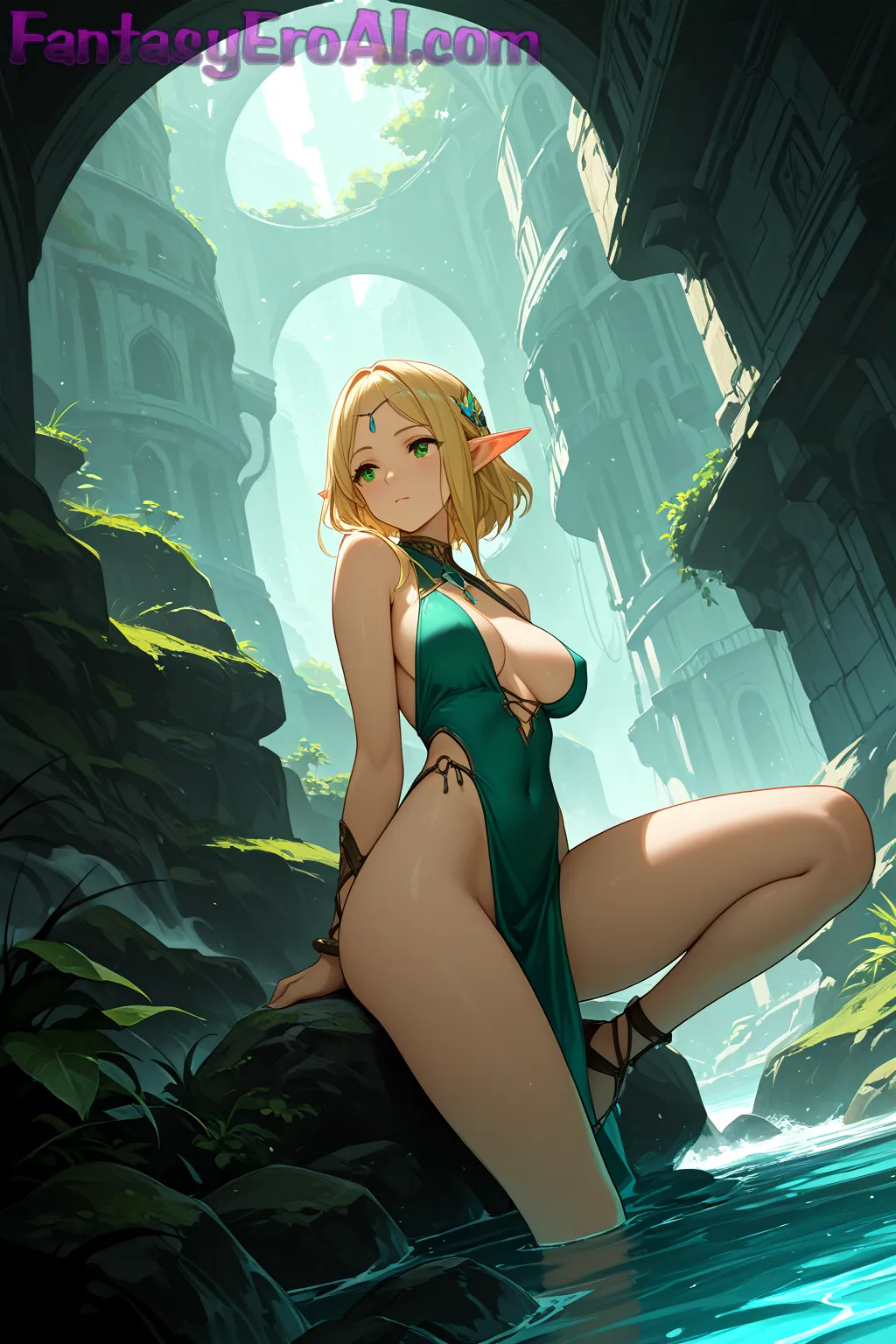 Elfa Cantora en Río de Melodías Mágicas