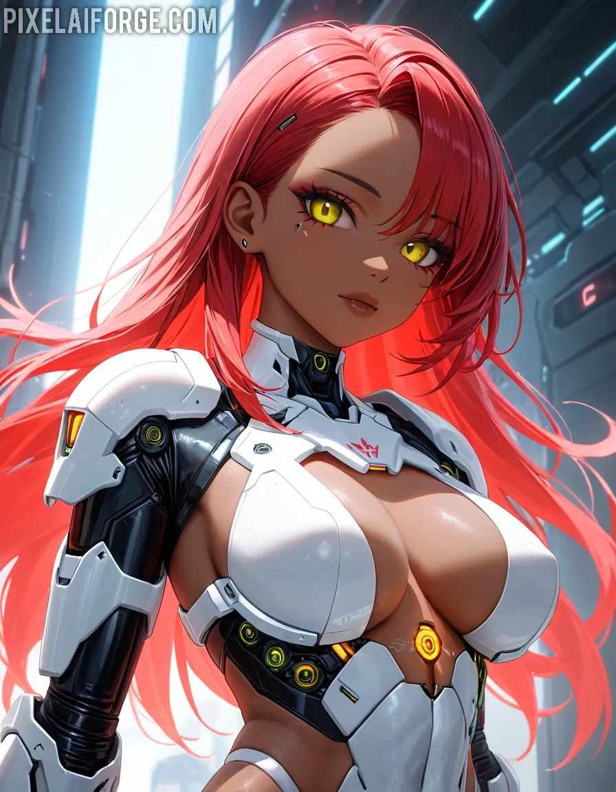 Imagen-De-Chica-Cyborg-Creada-Con-Flux-1-Dev_4