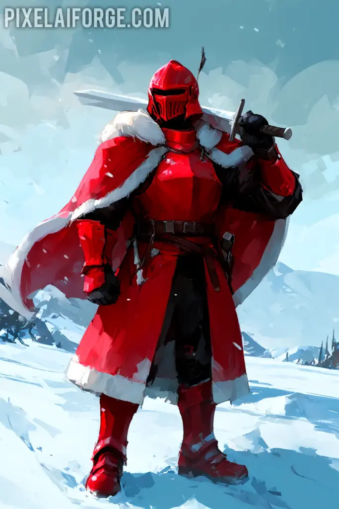 Papa Noel: El guerrero rojo defensor de la cristiandad y la esperanza