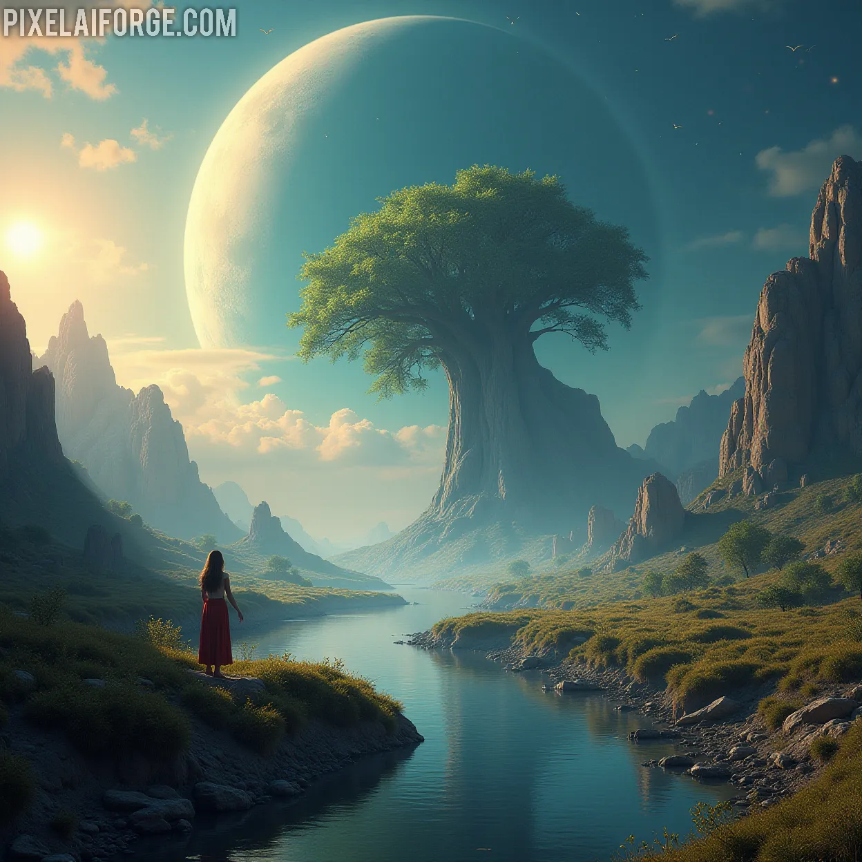 Arte hechos históricos increíbles de Ashley Graham generado por IA