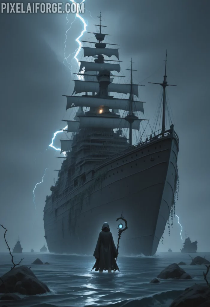 Arte hechos históricos increíbles de Aves Marinas generado por IA