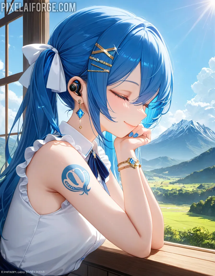 Arte hechos históricos increíbles de Bianca Beauchamp La Musa Pelirroja generado por IA