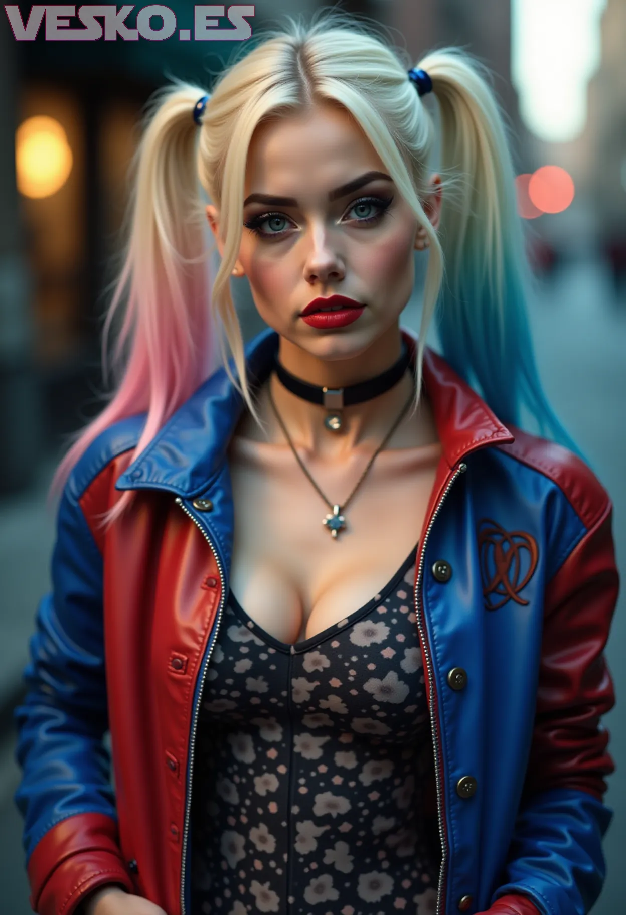 Arte hechos históricos increíbles de Chica Al Estilo Surrealista Flux 1 Dev generado por IA