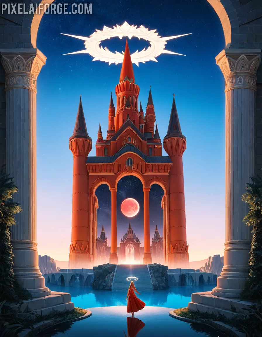 Arte hechos históricos increíbles de Chica De Pelicula De Terror Creada Con Flux 1 Dev generado por IA