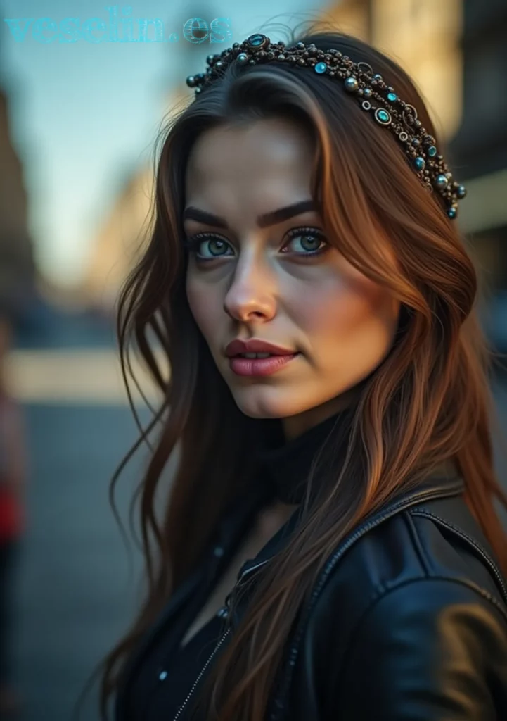 Arte hechos históricos increíbles de Chica Estilo Retro Creada Con Flux 1 Dev generado por IA