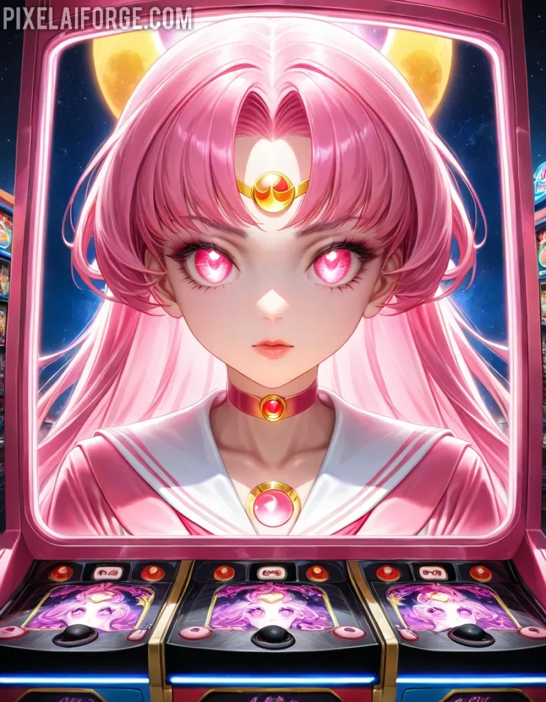 Arte hechos históricos increíbles de Chica Kawaii Creada Con Flux 1 Dev Y Comfyui generado por IA